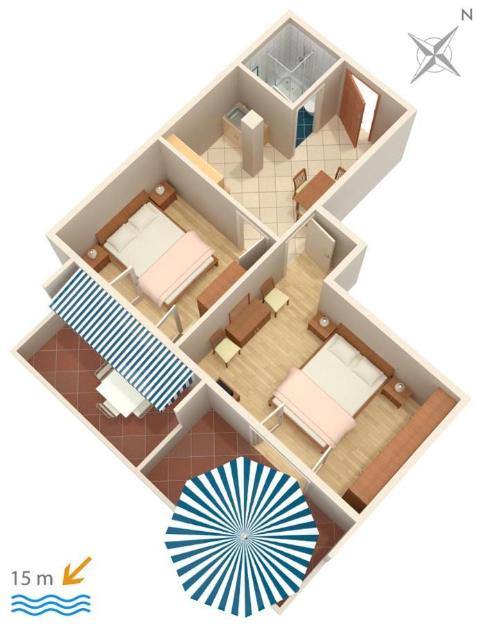 Apartments By The Sea Novalja, Pag - 4052 Kültér fotó